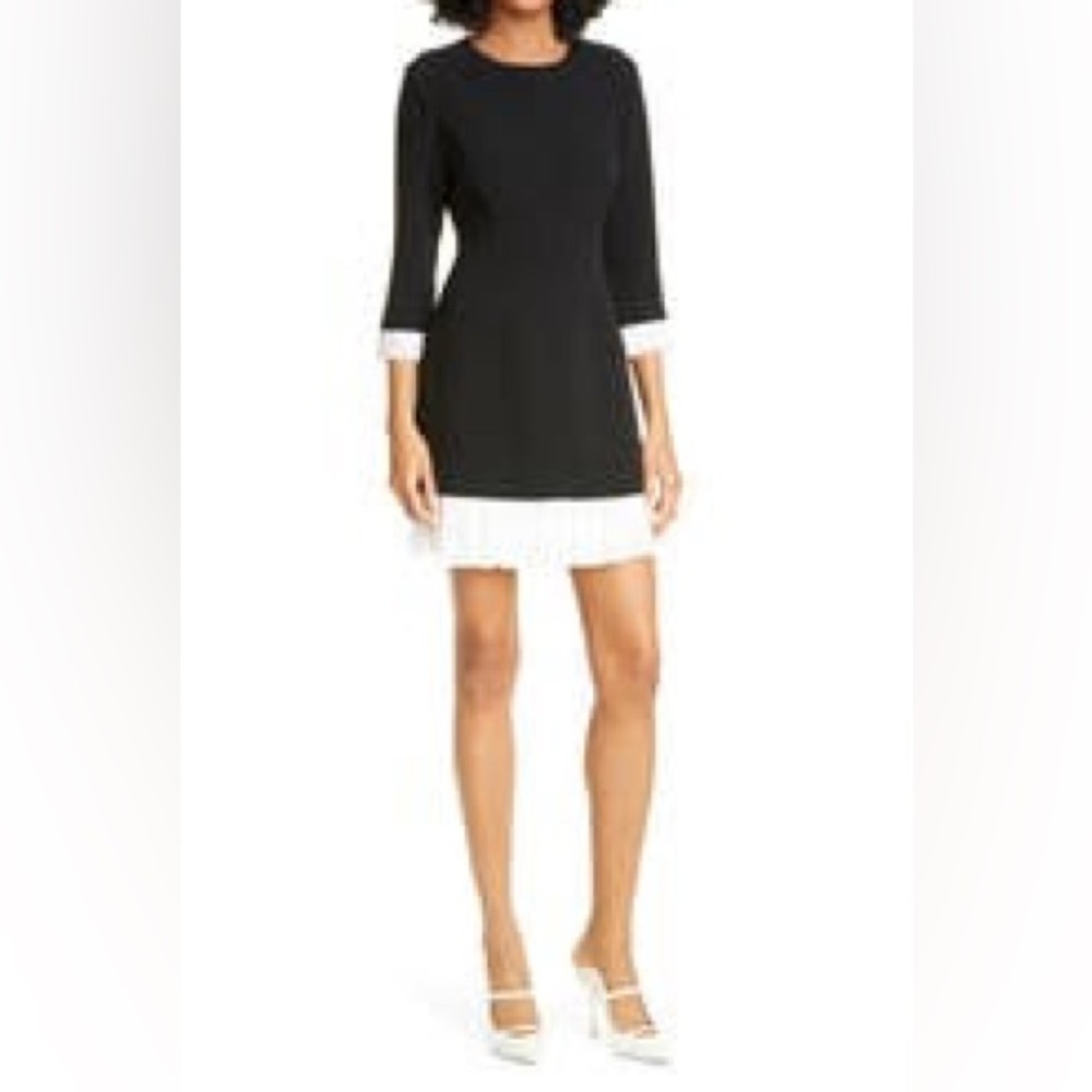 Cinq à Sept Catriona Contrast Trim Minidress